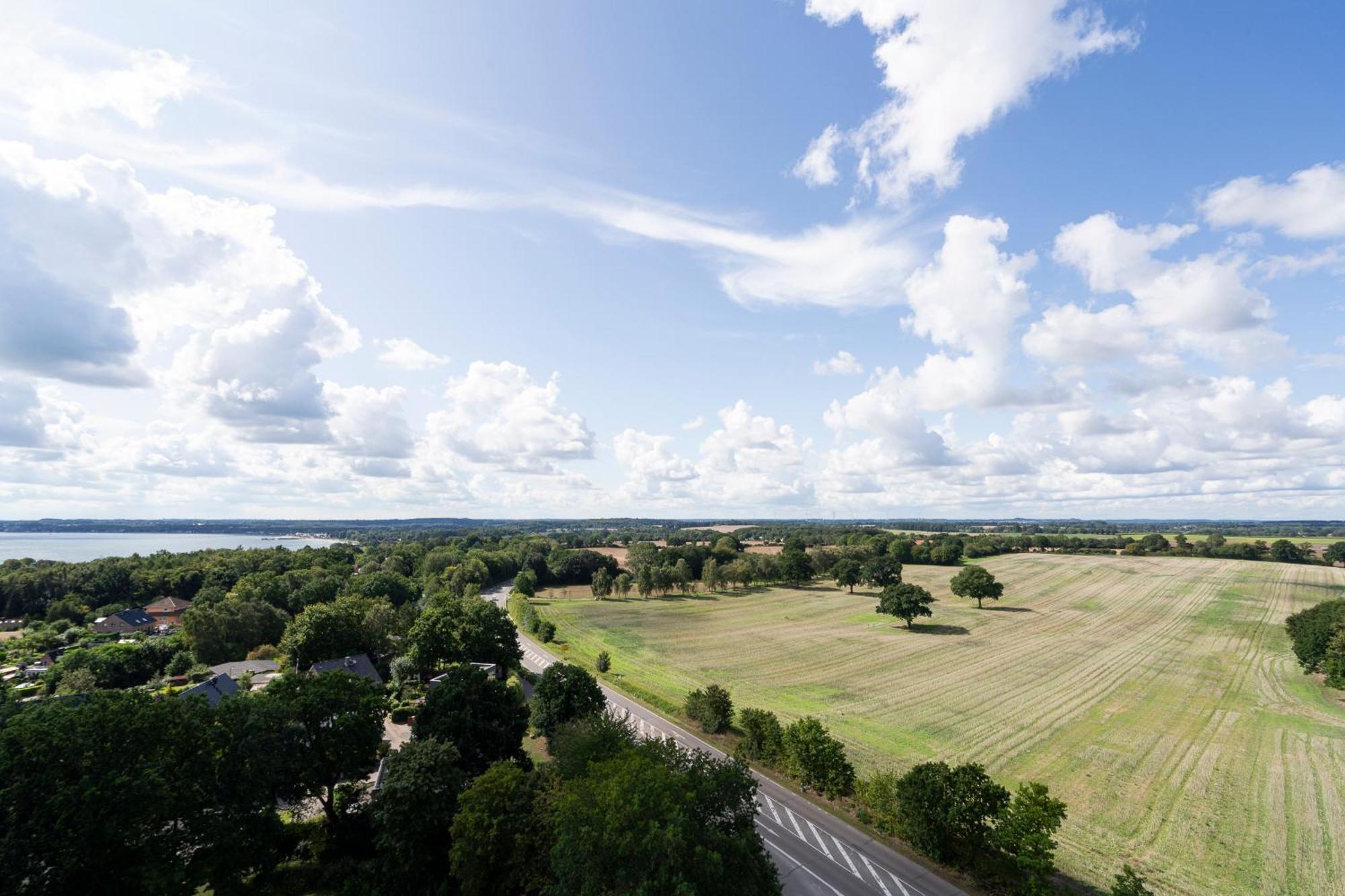 "Penthouse Wolke 12" Mit Unglaublichem Ausblick - Meerblick 希尔克道夫 外观 照片